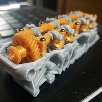 1/10 scale Toyota 22RE Motor. working model - Thumbnail 14