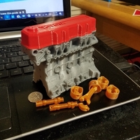1/10 scale Toyota 22RE Motor. working model - Thumbnail 18