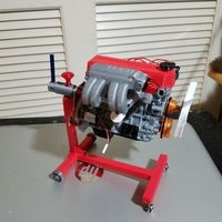 1/10 scale Toyota 22RE Motor. working model - Thumbnail 22
