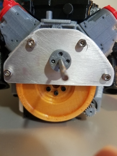 1/10 Scale rolling motor stand 3D Print 191472