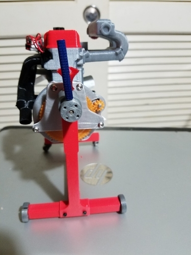 1/10 Scale rolling motor stand 3D Print 191475