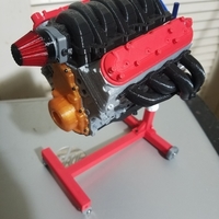 1/10 Scale Camaro LS3 motor. Working model - Thumbnail 3