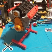 1/10 Scale Camaro LS3 motor. Working model - Thumbnail 4