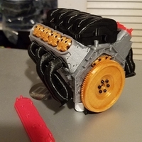 1/10 Scale Camaro LS3 motor. Working model - Thumbnail 5