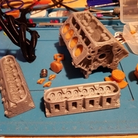 1/10 Scale Camaro LS3 motor. Working model - Thumbnail 9