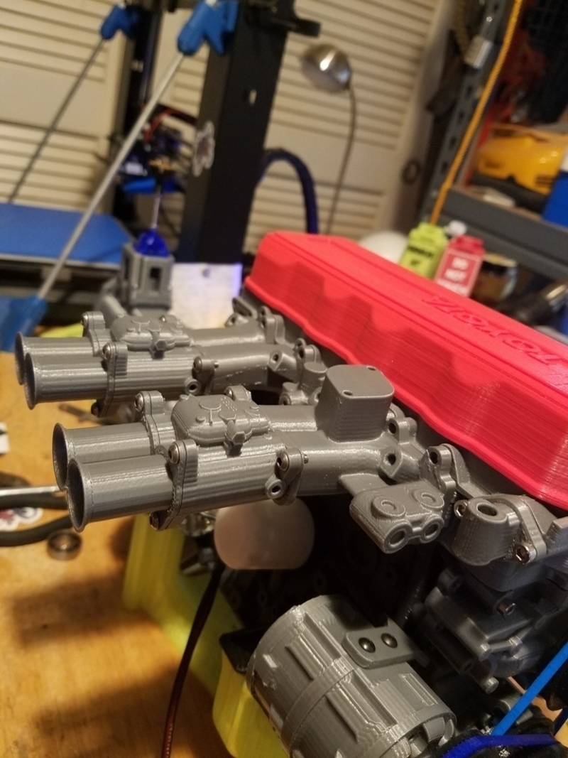 Side Draft Carburators for 3d printed 22r