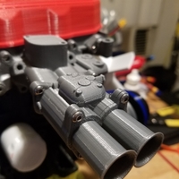 Side Draft Carburators for 3d printed 22r - Thumbnail 6