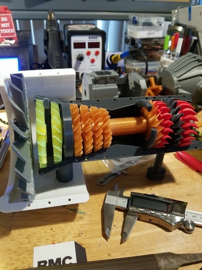 Shaft for the High Pressure Combustion chamber