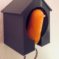 Simple Birdhouse Key Holder - Thumbnail 2