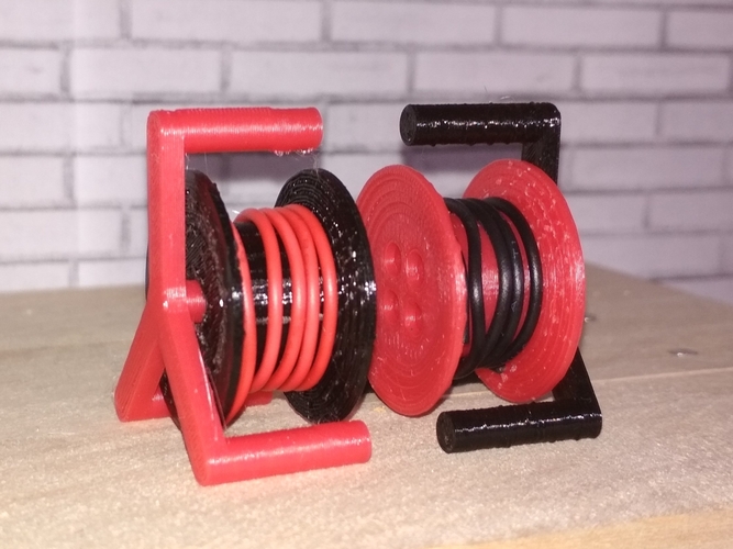 Scale 1/10 drum cable reel 3D Print 191683