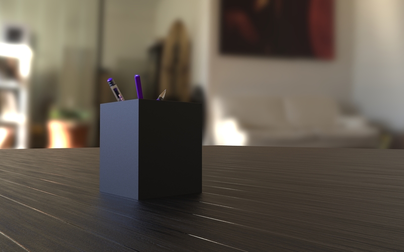 pens and teethbrushes holder