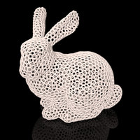 Small Stanford Easter Bunny - Voronoi 3D Printing 19176