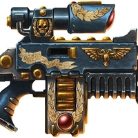 WARHAMMER 40K BOLTER 45 CM - Thumbnail 2