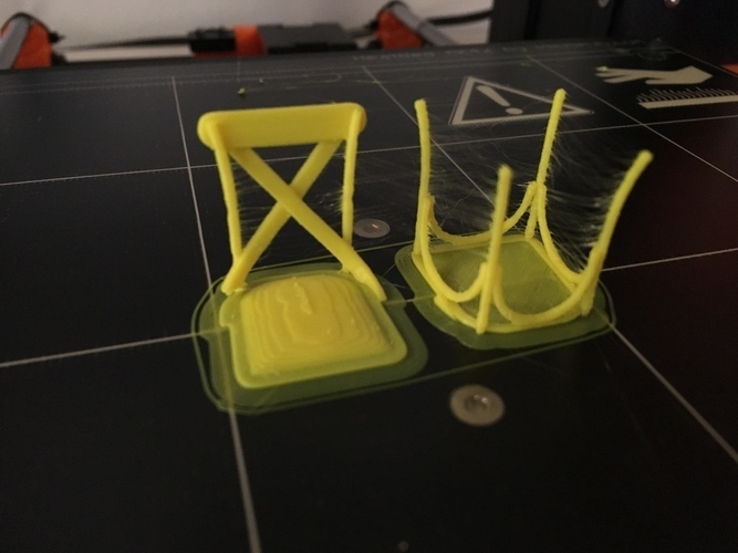X-Back Chair 3D Print 191825