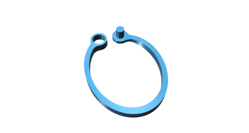 Simple plant clip