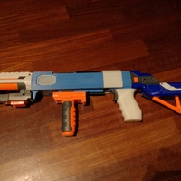 Nerf battery powered machine gun (compatible) - Thumbnail 2