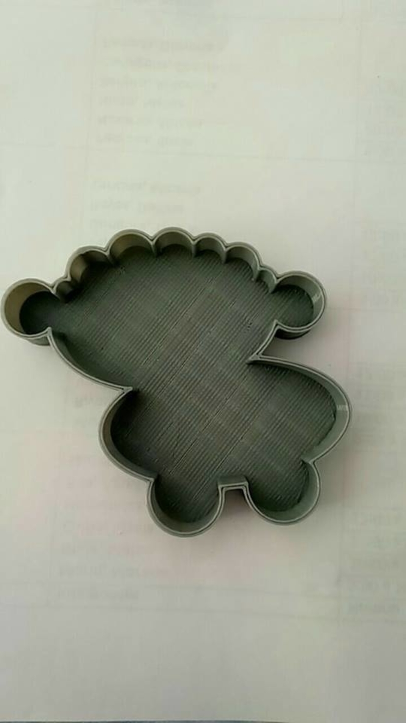 Sheep cookie cutter