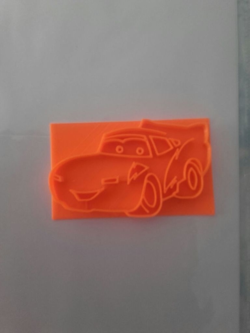 Rayo Mcqueen cookie cutter