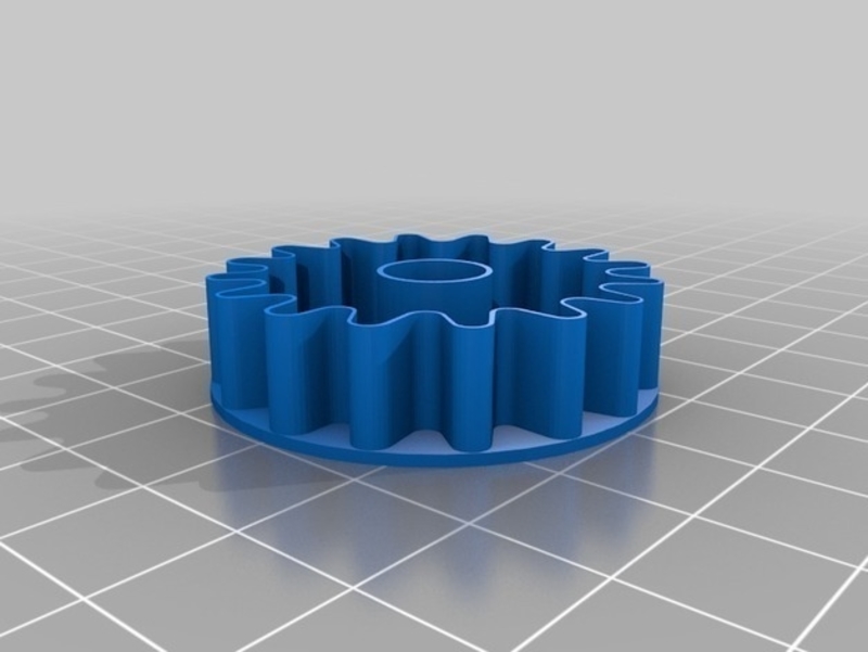 Gear cookie cutter