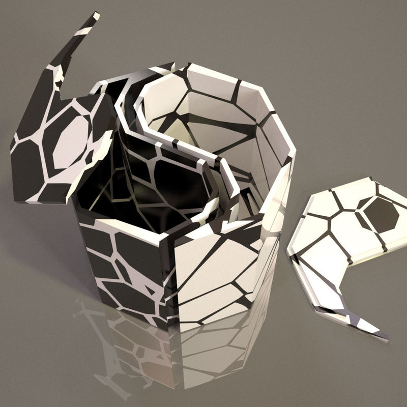Yin Yang Cracked