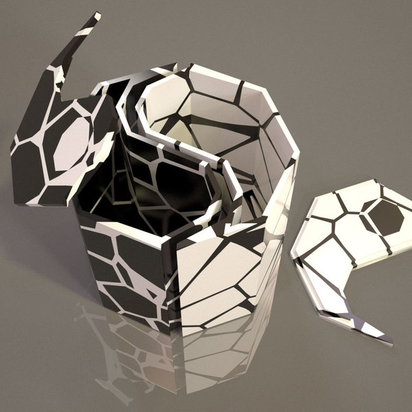 Yin Yang Cracked