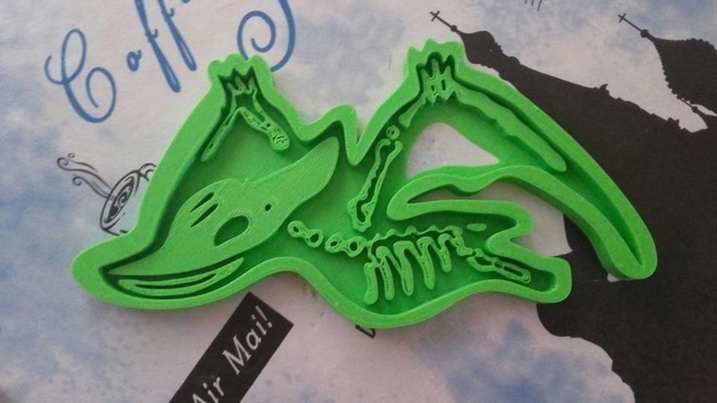 pterodactilo cookie cutter