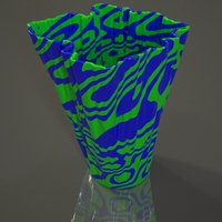 Rorschach Plasma Vase - Thumbnail 2
