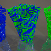 Rorschach Plasma Vase - Thumbnail 3