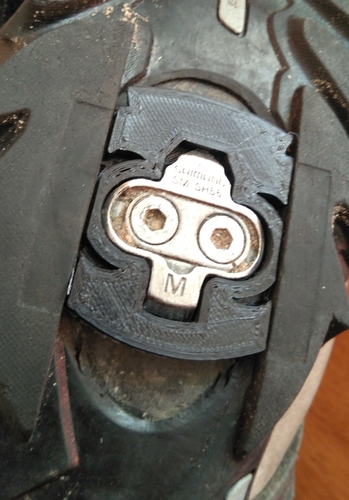 spd pedal cleat snow protector 3D Print 191923