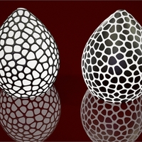 Small Dragon's Egg Lightshade 3D Printing 19197