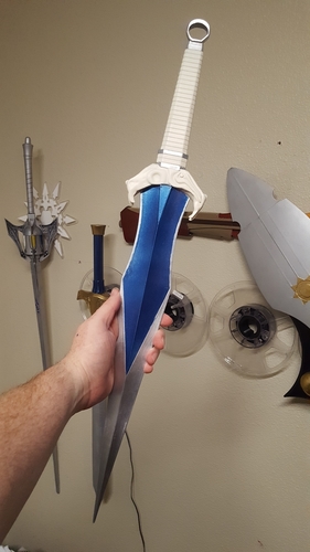 Dragonfang Valkyrie's Sword 3D Print 192003