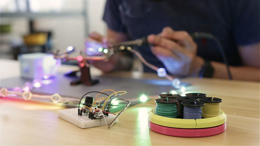 3D Printing, Wire Spool Carousel