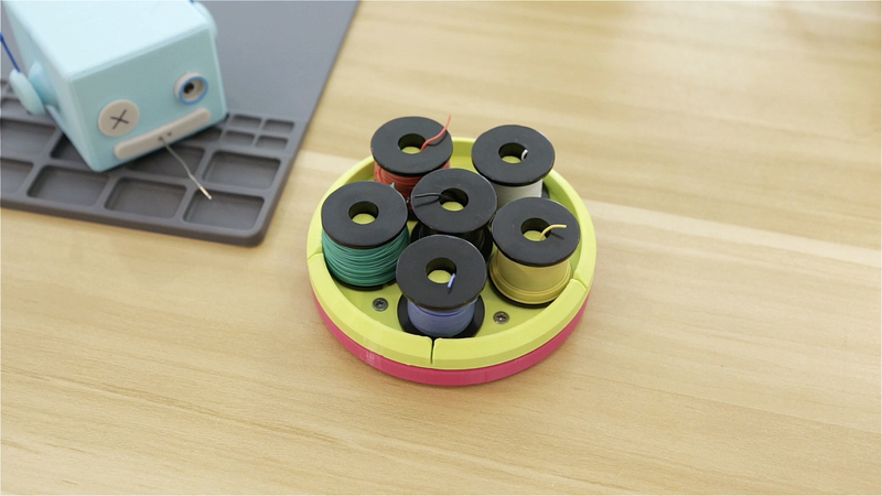 Wire Spool Holder Carousel
