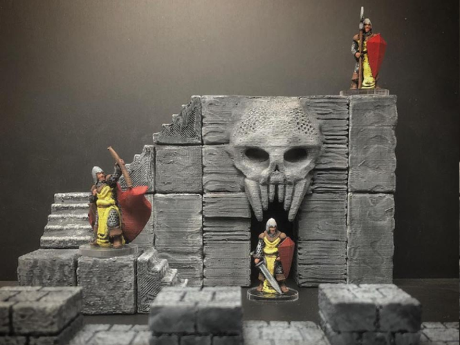 ScatterBlocks: Cyclopean Stone (28mm/Heroic scale) 3D Print 192065