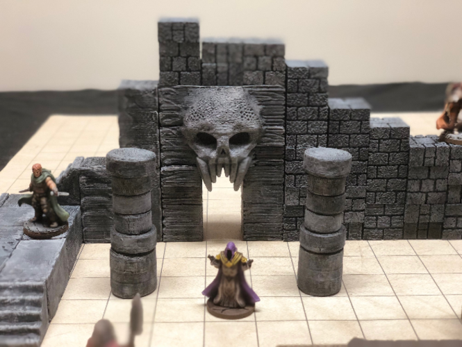 ScatterBlocks: Cyclopean Stone (28mm/Heroic scale) 3D Print 192066