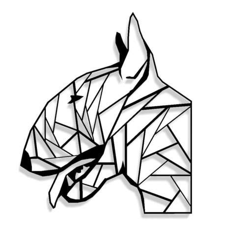 Bull Terrier Profile 3D Print 192071