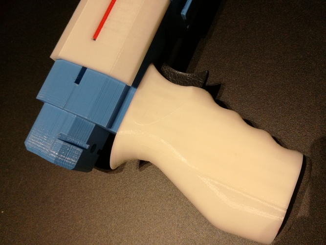 Nerf battery powered machine gun (compatible) 3D Print 192085