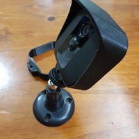 Small Blink XT Camera hood and mount 3D Printing 192110