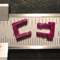 Small Clip ferma cinghia - Clip belt stop 3D Printing 192117