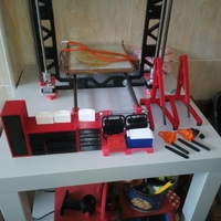  DIORAMA MECHANICAL WORKSHOP, TABLE TOOLS, AND CLOTHES - Thumbnail 3