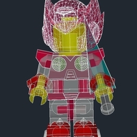 Small Megaman Zero Lego 3D Printing 192222