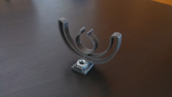 Lyre Shoe Mount to Rode VideoMicro