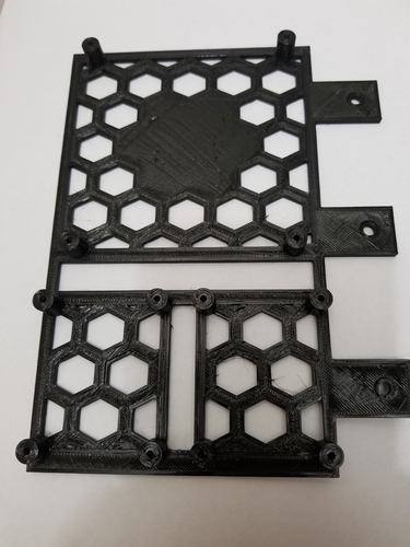 AM8 Electronics Mount Enclosure with 80mm Fan Opening 3D Print 192317