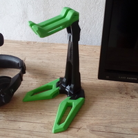 Headset Holder/Support - Gaming Design - Futuristic - Thumbnail 2