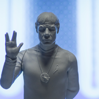Spock Leonard Nimoy Sculpt Figurine - Thumbnail 1
