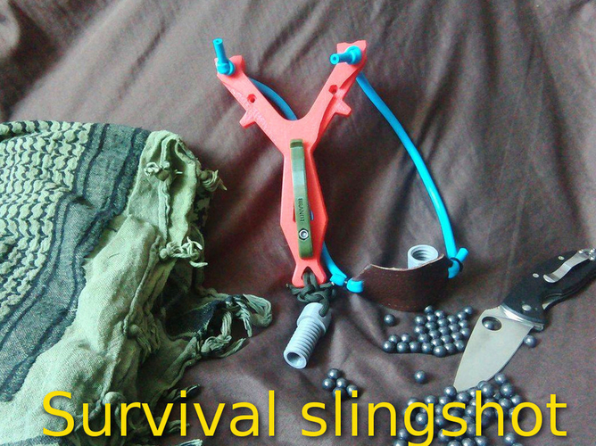 Survival slingshot 3D Print 192385