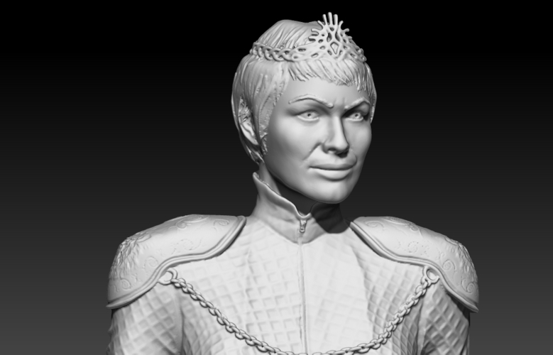 Cersei Lannister 3D Print 192505