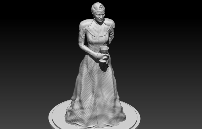 Cersei Lannister 3D Print 192506