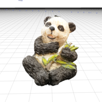 Panda - Textured - Thumbnail 3