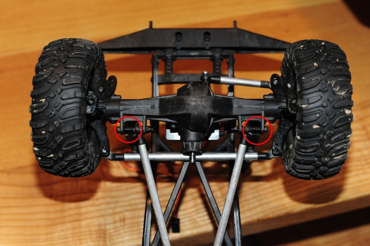 SCX10 BTA behind the axle steering 3D Print 192573